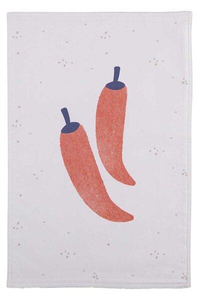 Πετσέτα Κουζίνας (40x60) Nef-Nef Homeware Peppers Ecru