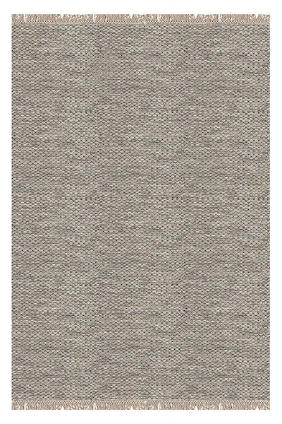 Χαλί (160x230) Polcarpet Wool Kilim Brown Black