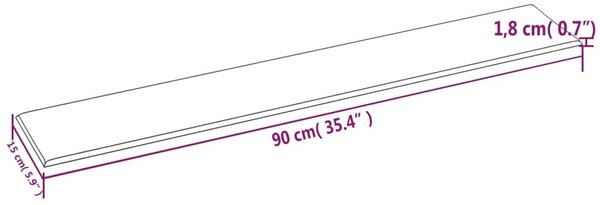 Πάνελ Τοίχου 12 τεμ. Μαύρα 90 x 15 εκ. 1,62 μ² Συνθετικό Δέρμα - Μαύρο