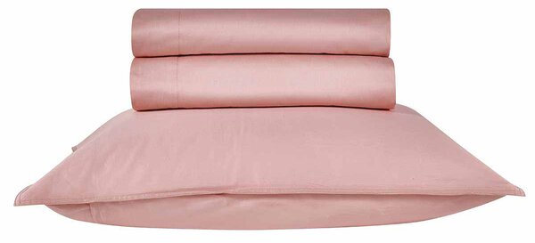 Σεντόνι King Size Επίπεδο (280x270) Kentia Stylish Opulence 1907-SALMON PINK