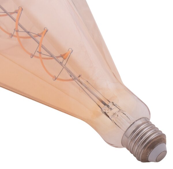 ΛΑΜΠΤΗΡΑΣ LED FILAMENT 8W E27 3000K GOLD COLOR DIMMABLE HM4057