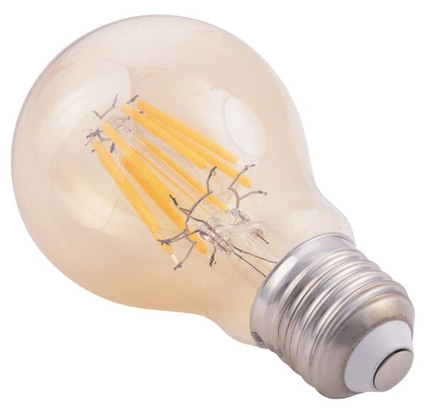 ΛΑΜΠΤΗΡΑΣ HM4045 LED FILAMENT 8W E27 3000K GOLD DIMMABLE