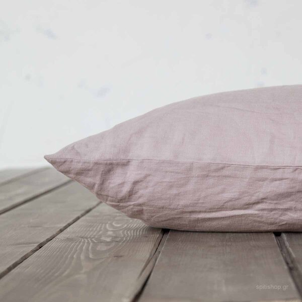 Σεντόνι Λινό Διπλό Επίπεδο (200x260) Nima Linen DUSTY PINK