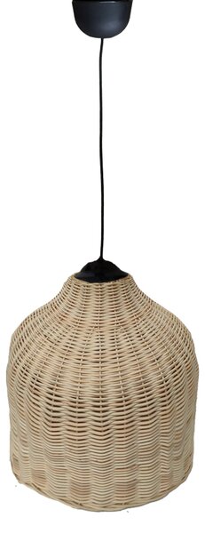 ΦΩΤΙΣΤΙΚΟ ΟΡΟΦΗΣ ZIQUEL INART RATTAN ΣΕ ΦΥΣΙΚΗ ΑΠΟΧΡΩΣΗ Φ60X99ΕΚ