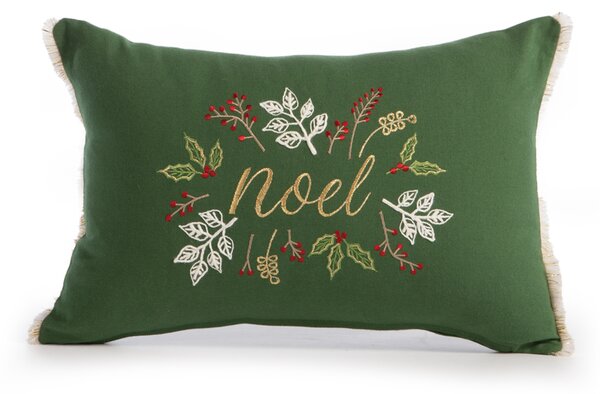 Χριστουγεννιάτικο Μαξιλάρι (30x45) Nef-Nef Homeware Noel Verde Green/White