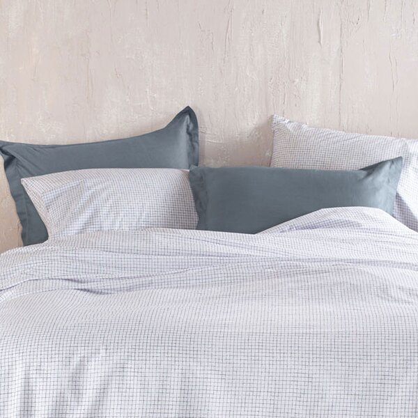 Ζεύγος Μαξιλαροθήκες (50x70) Rythmos Diva Pacify White