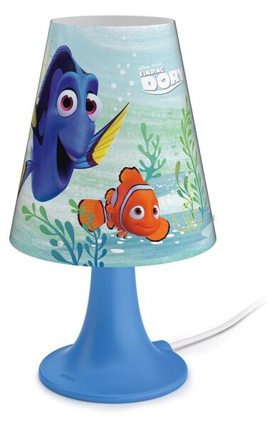 Philips 71795/90/16 - Παιδική επιτραπέζια λάμπα LED DISNEY DORY LED/2,3W/230V