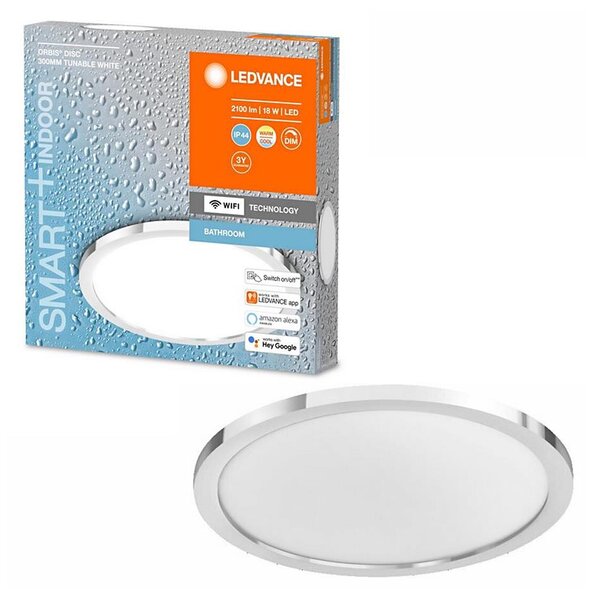 Ledvance - LED Dimmable φωτιστικό μπάνιου SMART+ DISC LED/18W/230V Wi-Fi