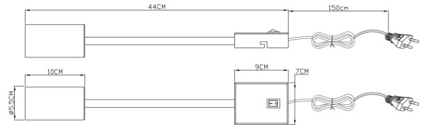 Globo 57911WM - Flexible wall lamp ROBBY 1xGU10/25W/230V μαύρο/ορείχαλκος