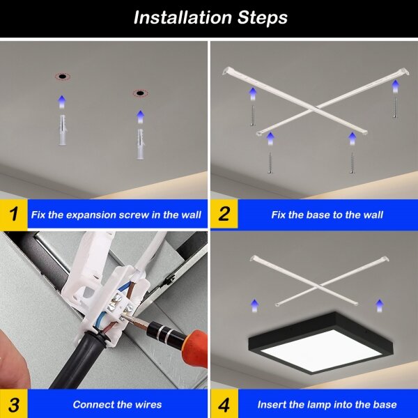 Brilagi-Φωτιστικό μπάνιου dimming LED FRAME SMART LED/24W/230V IP44 black+RC