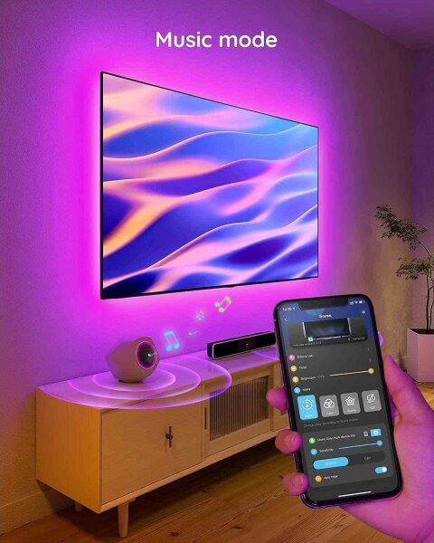 Govee - Οπίσθιος φωτισμός για TV 46-60" SMART LED RGB