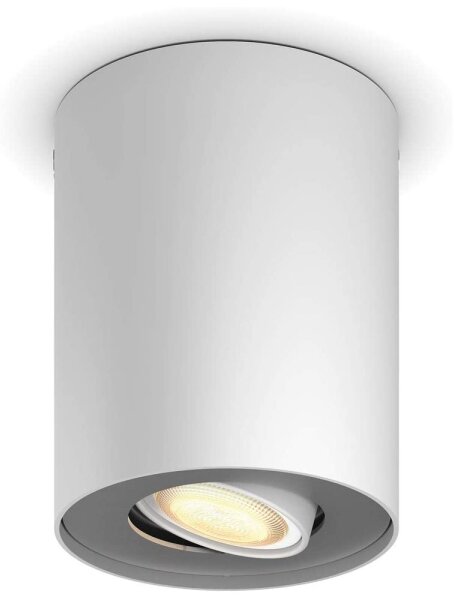 Philips - Φωτιστικό σποτ Dimming LED Hue PILLAR 1xGU10/4,2W/230V + RC λευκό