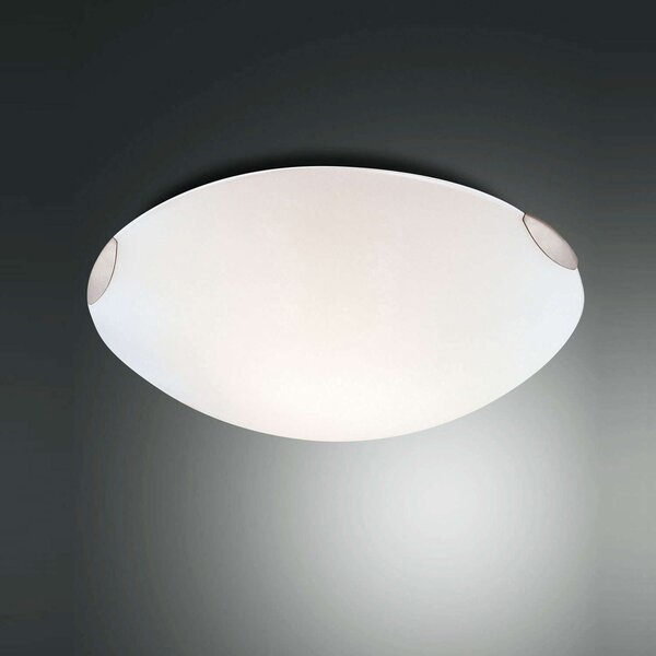 Φωτιστικό Οροφής - Πλαφονιέρα Fox 2385-64-102 White Fabas Luce