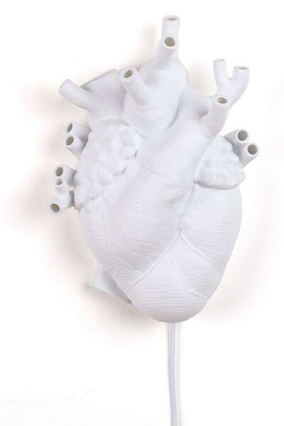 Φωτιστικό Τοίχου - Απλίκα Heart Lamp White Seletti