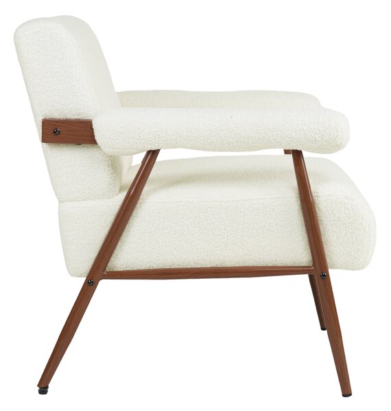 Πολυθρόνα Μπουκλέ (76x72x82) Spitishop Casablanca Beige