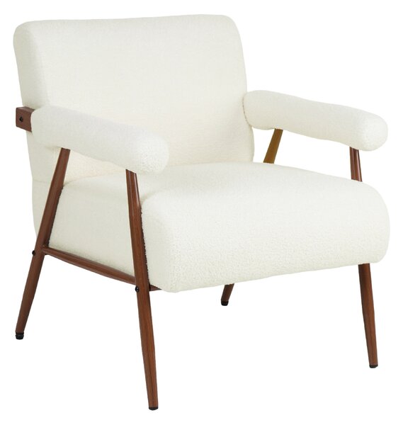 Πολυθρόνα Μπουκλέ (76x72x82) Spitishop Casablanca Beige