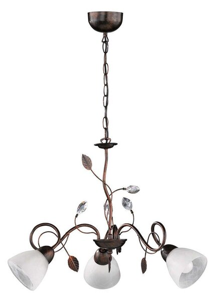 Φωτιστικό Οροφής Traditio 110700328 Rust-Brown Trio Lighting