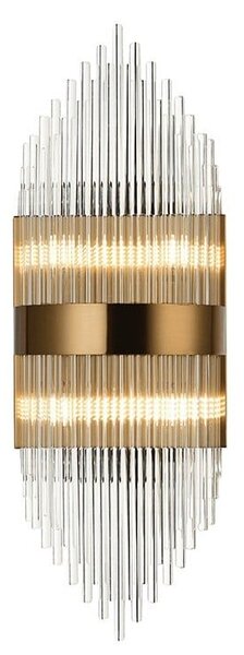 Φωτιστικό Τοίχου - Απλίκα EG1844W54AB 4XG9 20Χ11Χ54 Brass Aca Decor