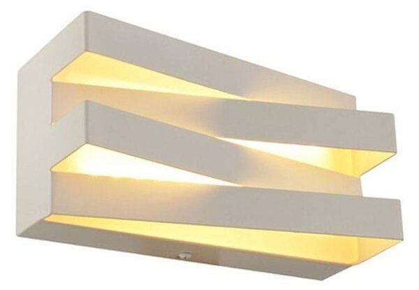 Φωτιστικό Τοίχου - Απλίκα Led V80LEDW20WH 12W 3000K 960lm 20X11X9 White Aca Decor