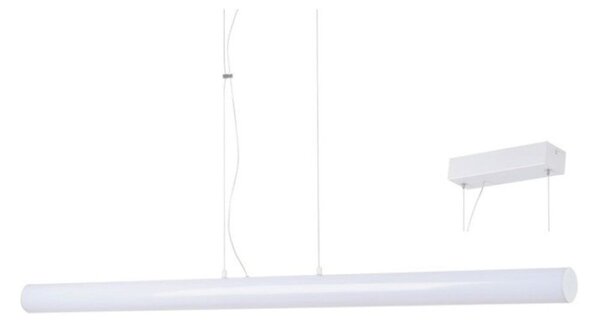 Φωτιστικό Οροφής - Ράγα Led ZM31LEDP100WH 36W 3000K 2880lm 360o 100XD5XH150 White Aca Decor