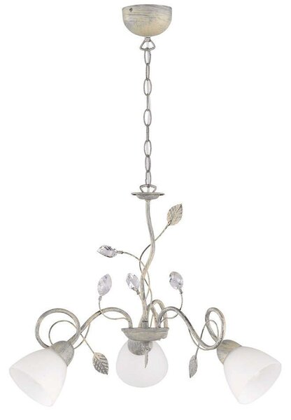 Φωτιστικό Οροφής Traditio 110700361 White-Grey Trio Lighting