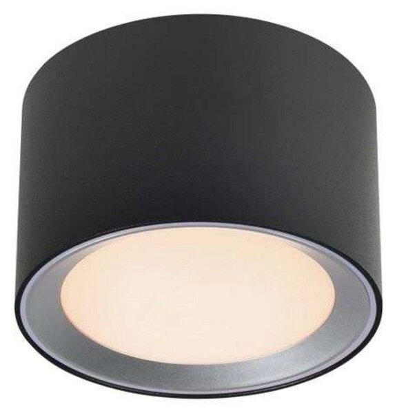Nordlux LED σποτ οροφής Landon Smart, μαύρο, ύψος 8,2 cm, ρυθμιζόμενος, Μαύρο, Σαλόνι / τραπεζαρία, Μέταλλο