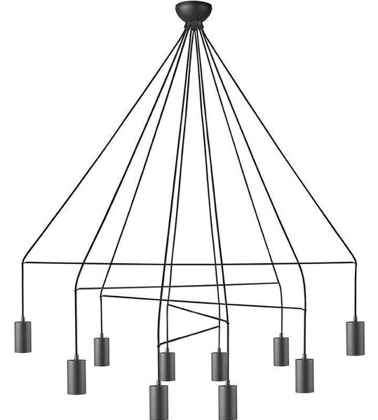 Φωτιστικό Οροφής Imbria X 9680 Black Nowodvorski