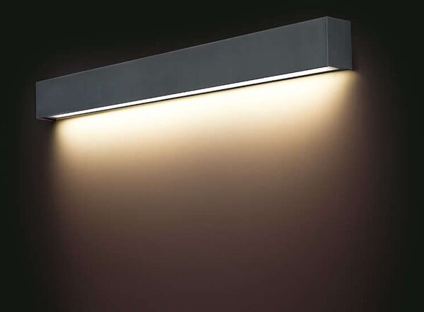 Φωτιστικό Τοίχου Straight Wall Led M 7561 Graphite Nowodvorski