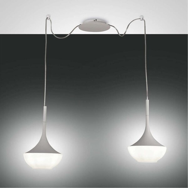 Φωτιστικό Οροφής Apollo 3623-42-102 White Fabas Luce