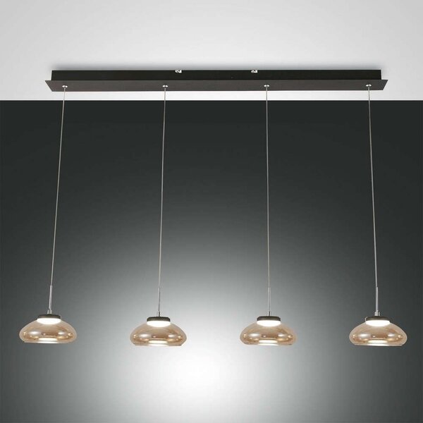 Φωτιστικό Οροφής - Ράγα Led Arabella 3547-48-125 Amber Fabas Luce