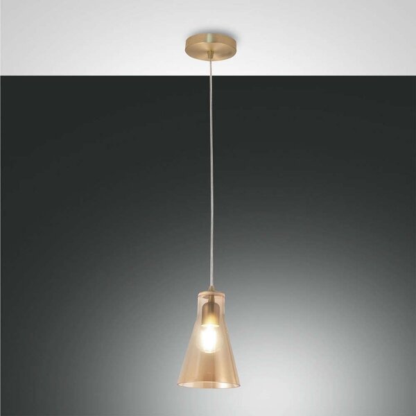 Φωτιστικό Οροφής Dafne 3596-40-125 Amber Fabas Luce