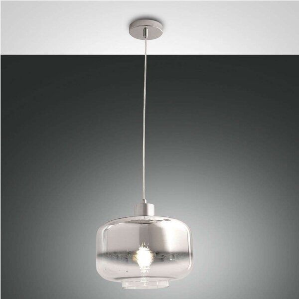 Φωτιστικό Οροφής Cathy 3520-40-299 Shaded Chrome Fabas Luce