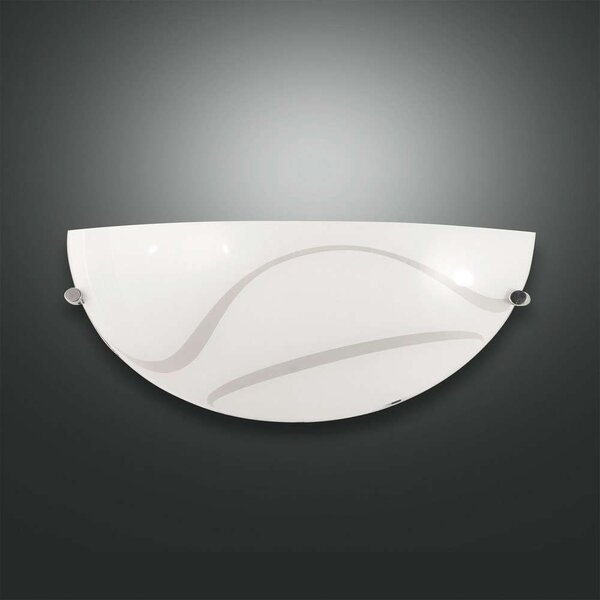 Φωτιστικό Τοίχου - Απλίκα Magma 3521-21-102 White Fabas Luce