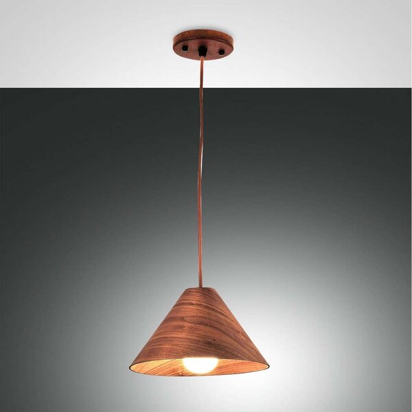 Φωτιστικό Οροφής Esino 3630-40-130 Walnut Fabas Luce