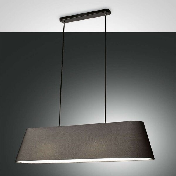 Φωτιστικό Οροφής Allegra 3561-46-101 Black Fabas Luce