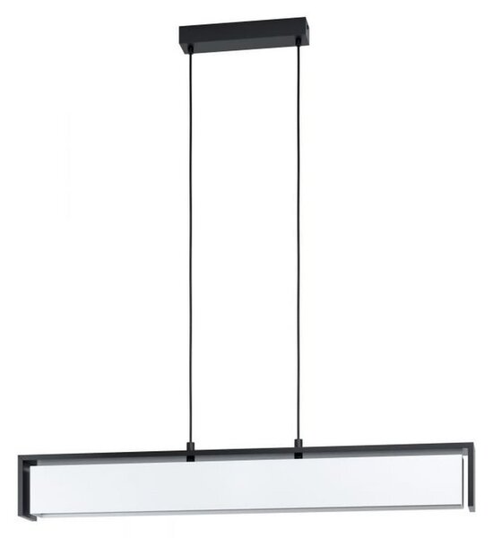 Φωτιστικό Οροφής-Ράγα Led Valdegrano-C 98445 Ble-Rgb/Cct 2700-6500K Black-White Eglo