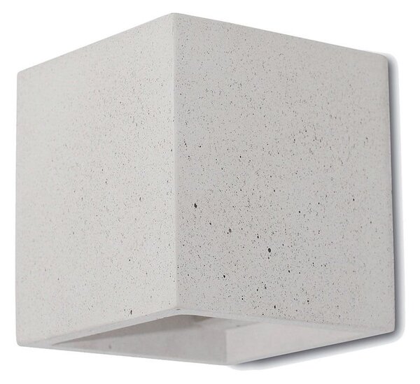 Φωτιστικό Τοίχου-Απλίκα Concrete 4096902 White Viokef