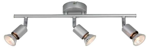 Φωτιστικό Οροφής - Σποτ MC634SL3 3ΧGU10 Trinity Silver Aca Decor