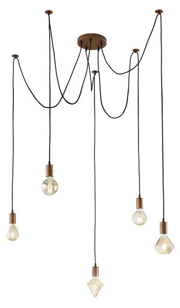 Φωτιστικό Οροφής Cord 310100562 Antique Copper Trio Lighting