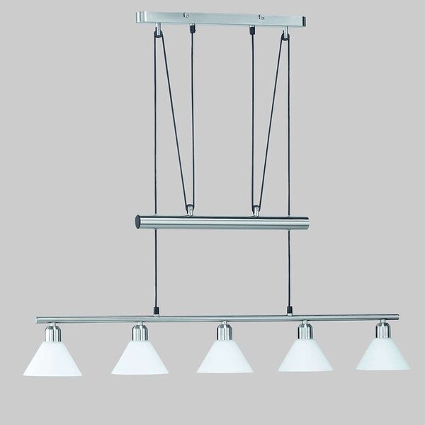 Φωτιστικό Οροφής - Ράγα Stamina 3751051-07 Nickel Trio Lighting