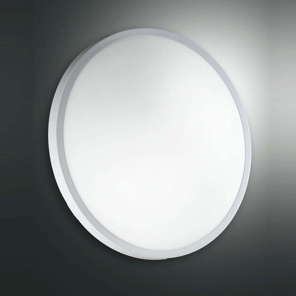 Φωτιστικό Οροφής - Τοίχου Plaza 2866-66-102 White Fabas Luce