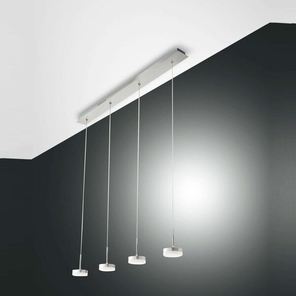 Φωτιστικό Οροφής Led Dunk 3239-49-212 Aluminium Fabas Luce