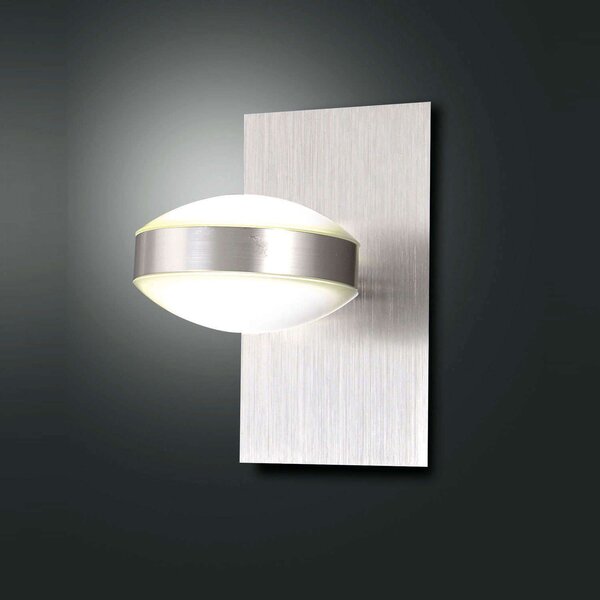 Φωτιστικό Τοίχου - Απλίκα Led Mill 3253-21-178 Nickel Fabas Luce