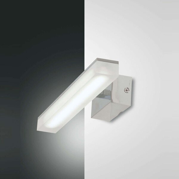 Φωτιστικό Τοίχου - Απλίκα Led Saura 3362-21-138 Chrome Fabas Luce