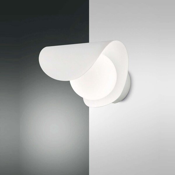 Φωτιστικό Τοίχου - Απλίκα Led Adria 3414-21-102 White Fabas Luce