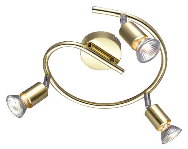 Φωτιστικό Οροφής Spot Luminaires MC634PB3G Gold