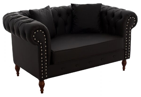 ΚΑΝΑΠΕΣ 2ΘΕΣΙΟΣ Τ. CHESTERFIELD CIELLE ΣΕ ΧΡΩΜΑ ΚΑΦΕ HM3184.03 152x85x80 εκ