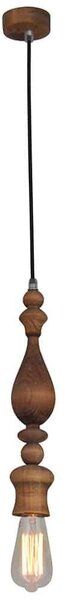 Φωτιστικό Οροφής Κρεμαστό HL-030R-1 77-2726 Melody Aged Wood Homelighting