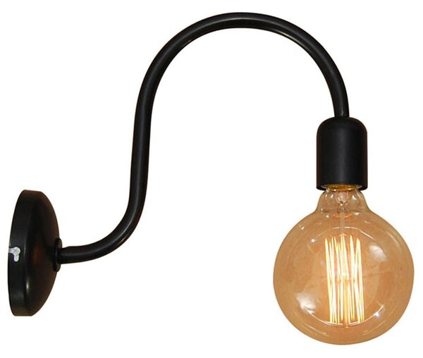 Φωτιστικό Τοίχου - Απλίκα HL-125-1W90 77-2896 Selena Black Homelighting