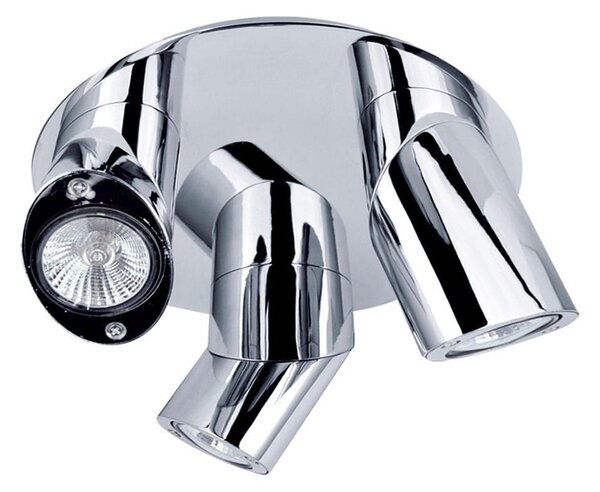 Φωτιστικό Οροφής Spot 77-2207 GU12010-3R Ronto Chrome Homelighting